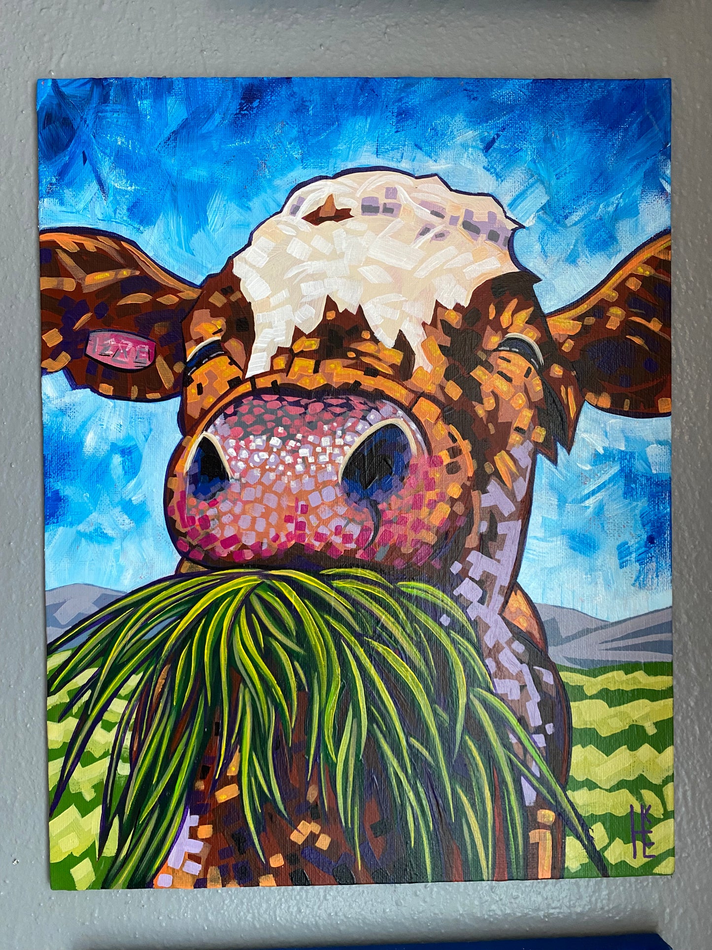 “Bovine Bliss” 11x14