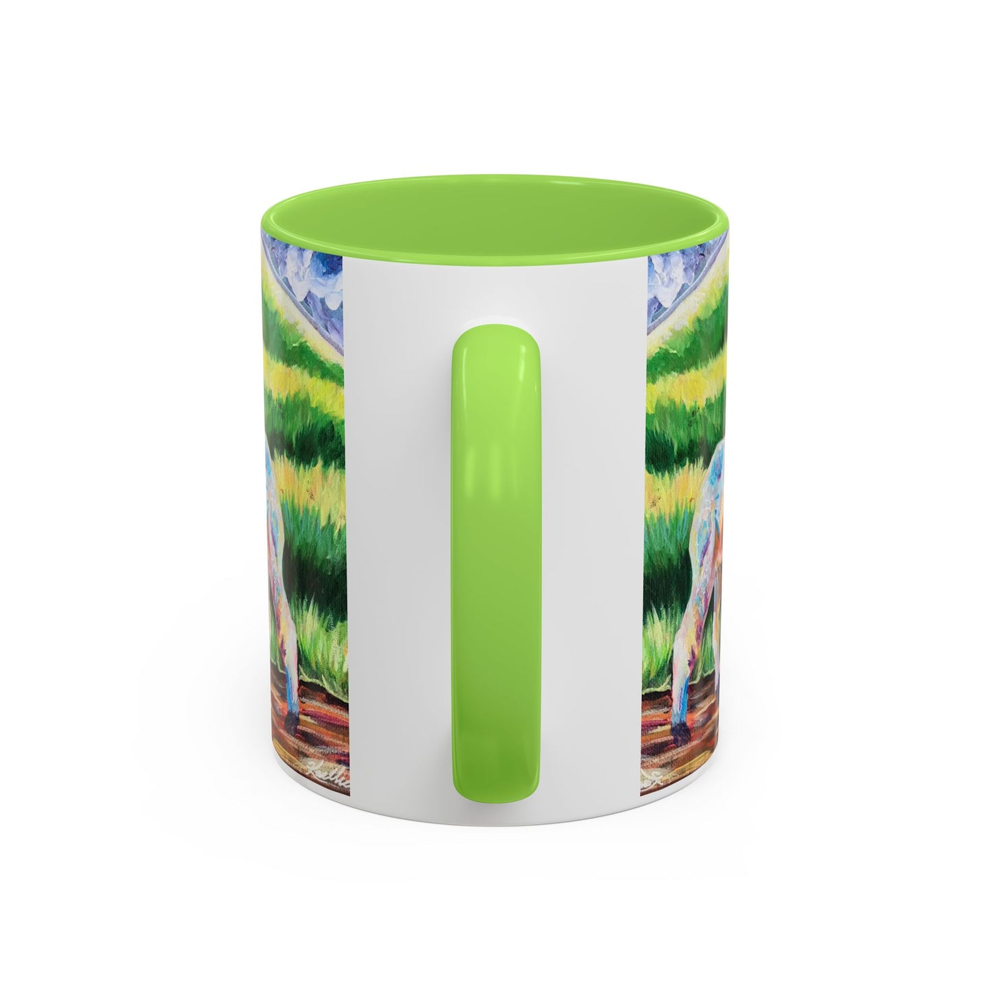 Colorful Sheep Mug - Vibrant Farmhouse Design - 11oz & 15oz