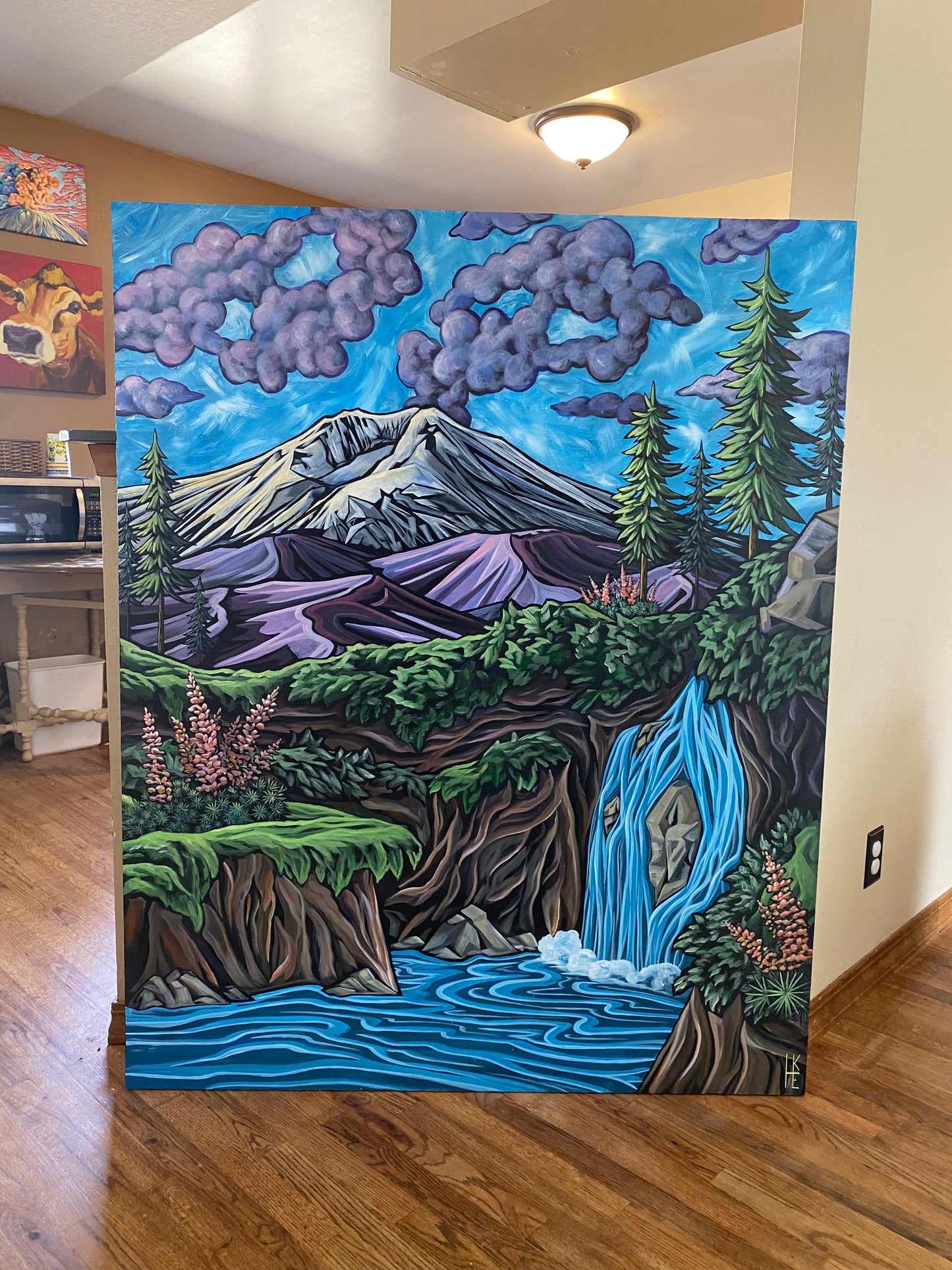 “Eruption of Memories” (Mt. St. Helens, Wa, USA) *Original*