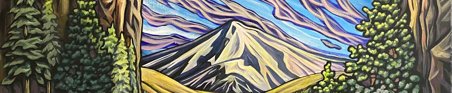 “Morning Mountain Glory” ORIGINAL 30x20