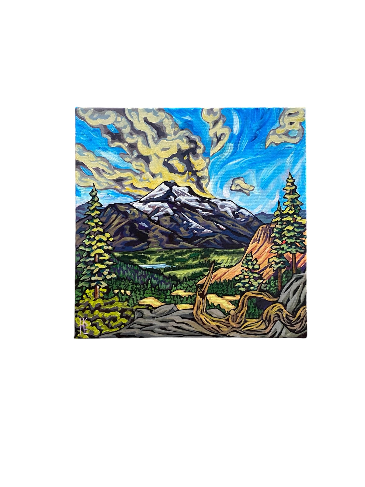 “Mt Jefferson Scenic” ORIGINAL 12x12