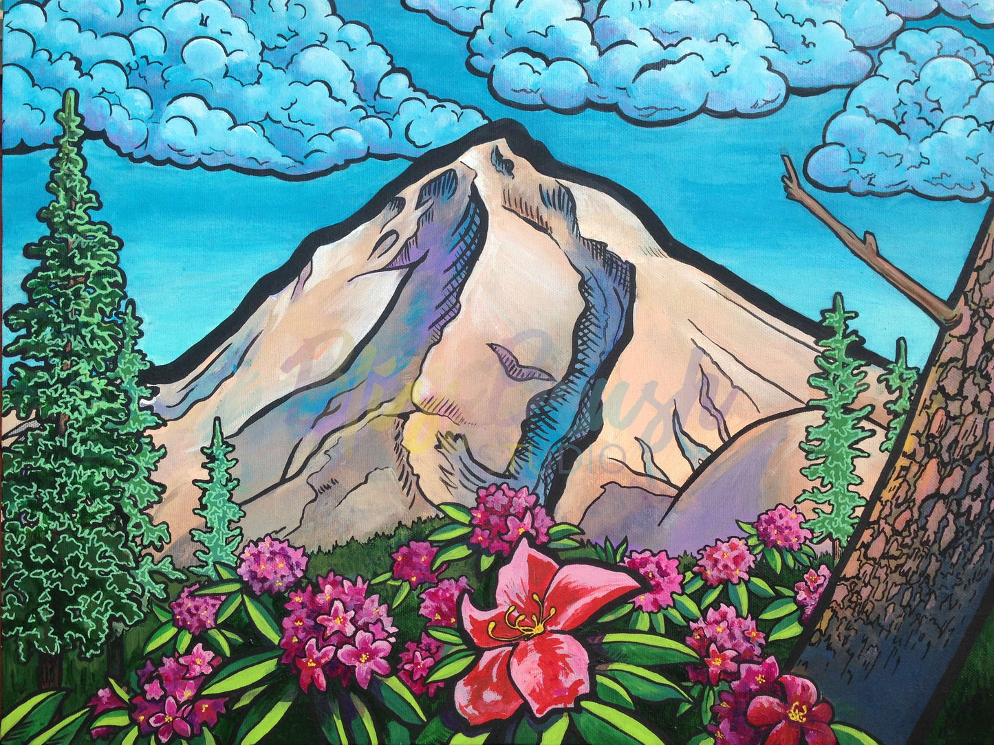 Mt. Hood Majestic ORIGINAL 20x18