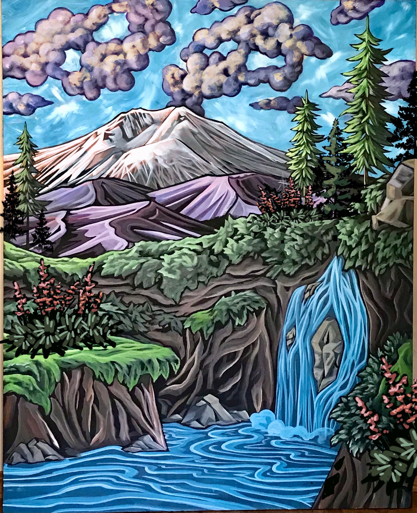 “Eruption of Memories” (Mt. St. Helens, Wa, USA) *Original*
