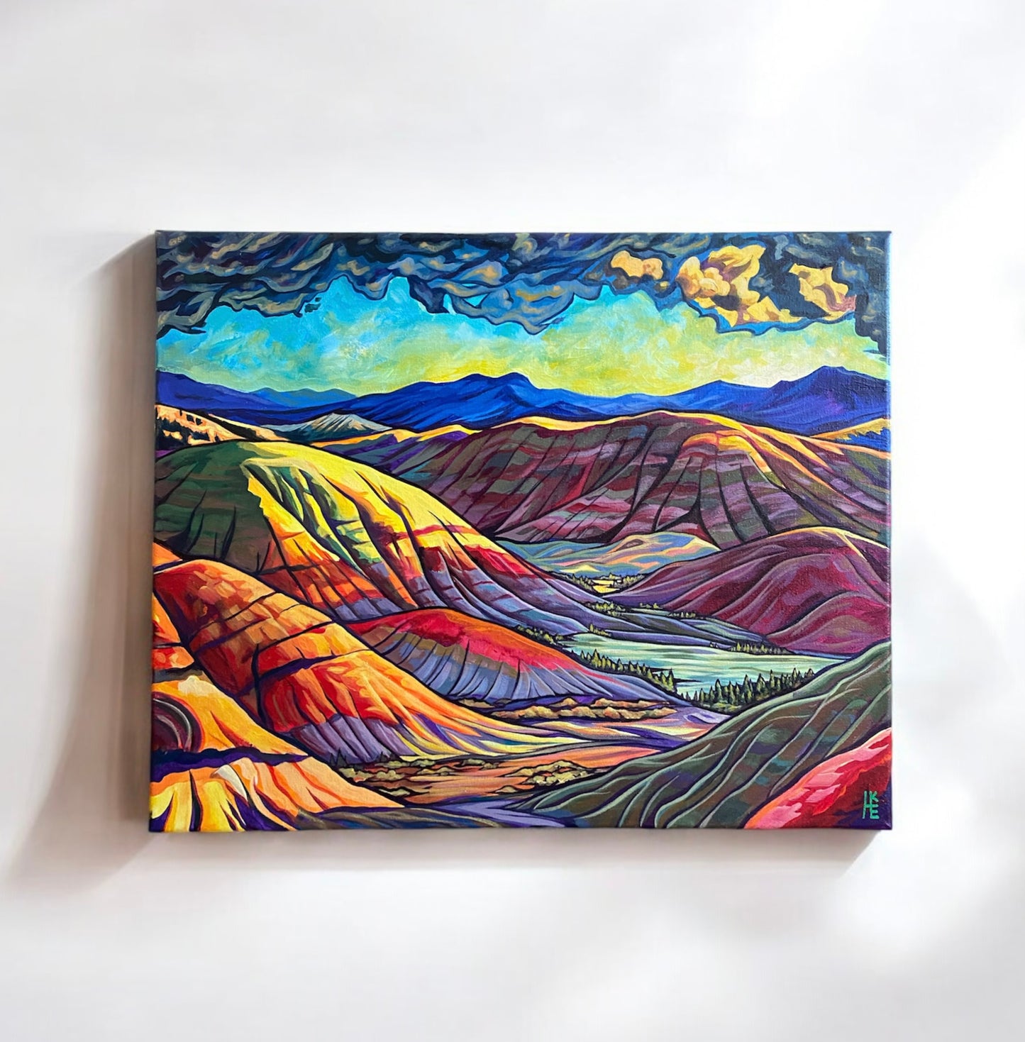 “Painted Hills Dreamscape” ORIGINAL 16x20
