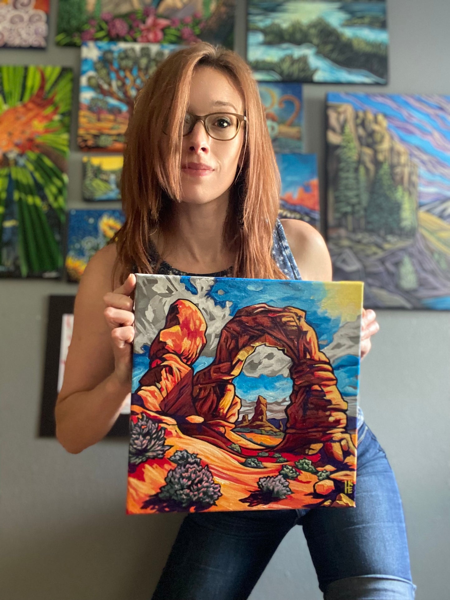 “Southwest Arches Tribute” ORIGINAL 12x12
