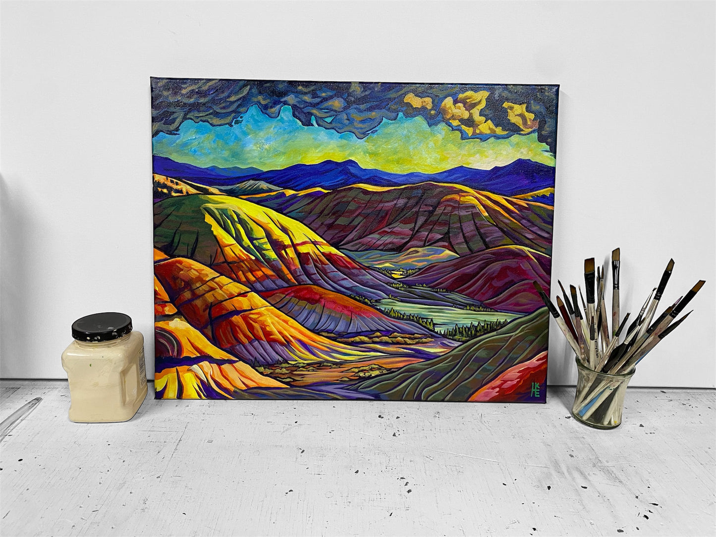 “Painted Hills Dreamscape” ORIGINAL 16x20