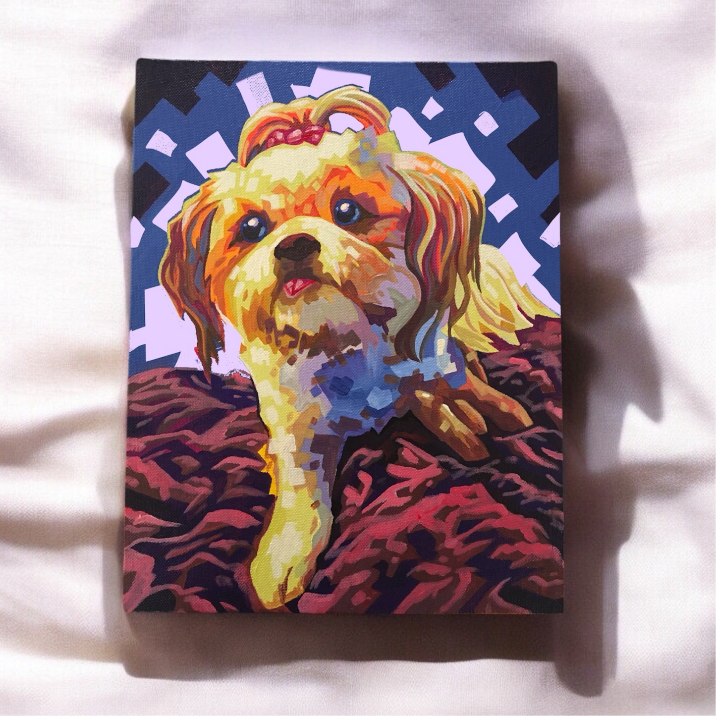 Custom PET PORTRAIT Acrylic Painting