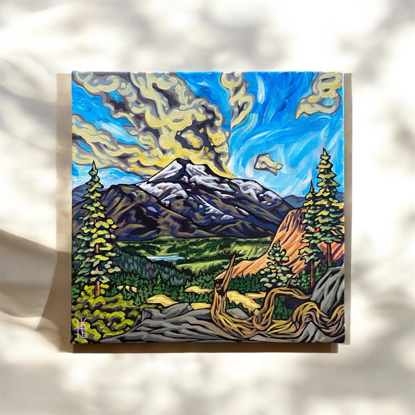 “Mt Jefferson Scenic” ORIGINAL 12x12