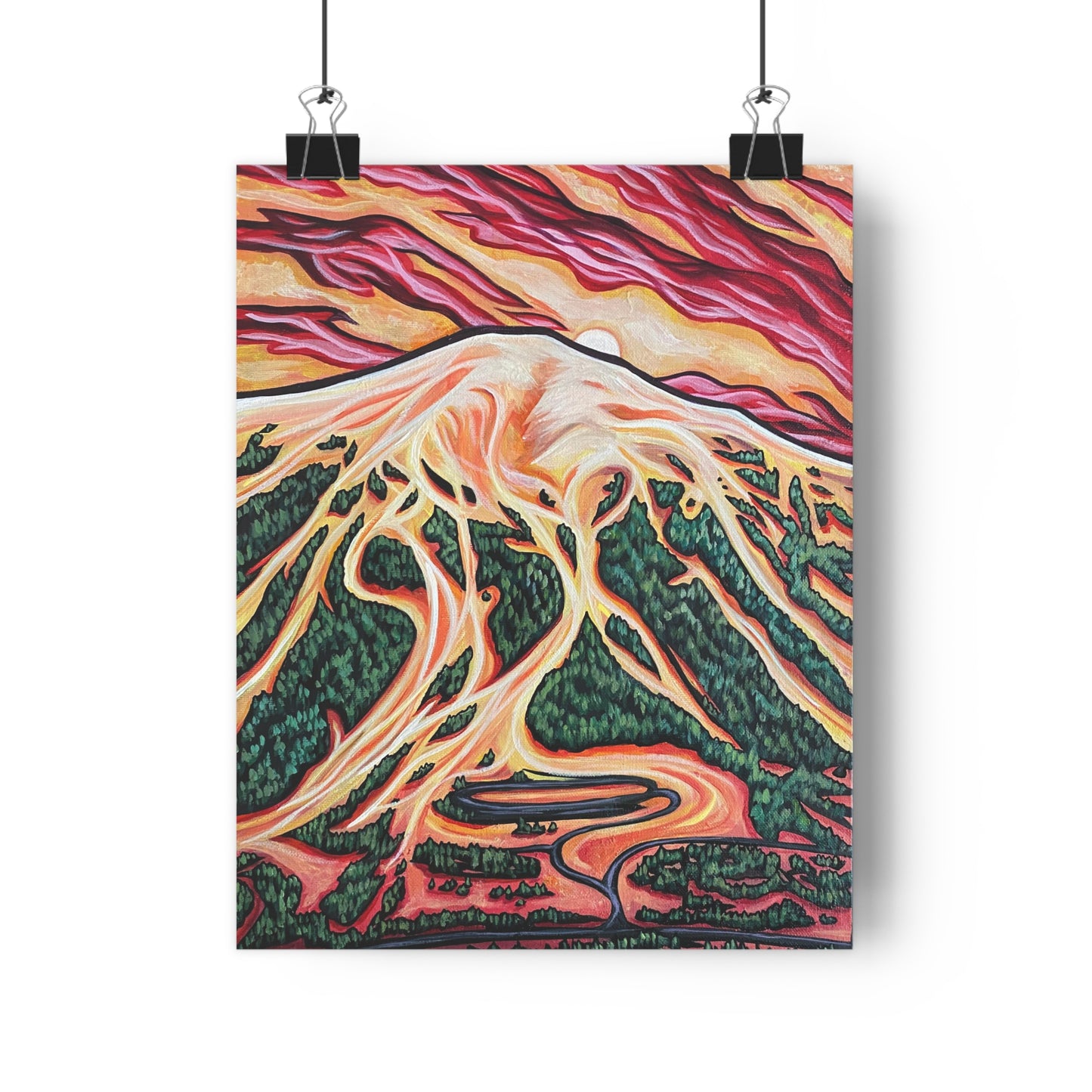 “Mount Bachelor Escape” - PRINT