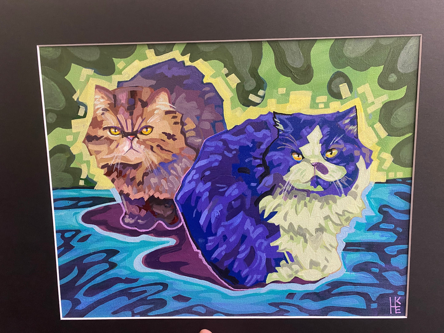 Custom PET PORTRAIT Acrylic Painting
