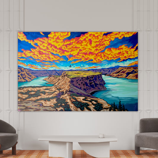 “Luminous Lake Billy Chinook”