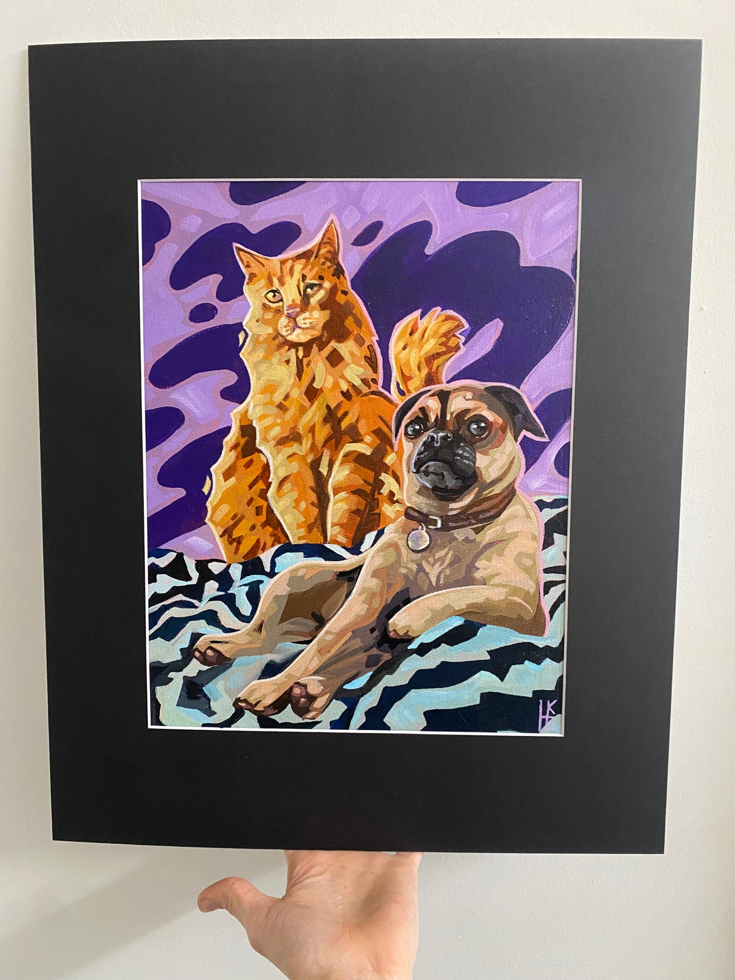 Custom PET PORTRAIT Acrylic Painting